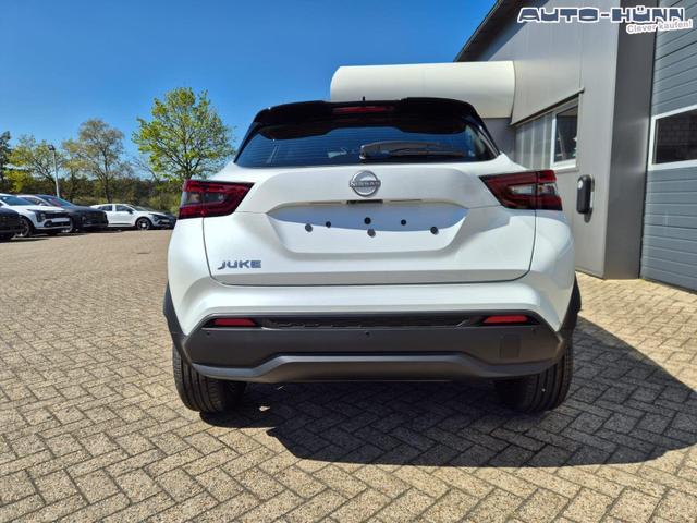 Nissan Juke 1.0 DIG-T 114PS N-Connecta Teil-Leder Klimaautomatik PDC v+h R&uuml;ckf.Kamera Bluetooth Touchscreen Apple CarPlay Android Auto 17"LM 