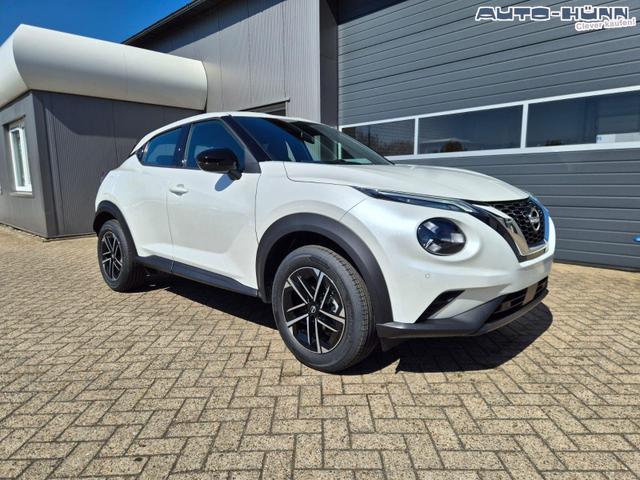 Nissan Juke 1.0 DIG-T 114PS N-Connecta Sitzheizung Lenkradheizung Teil-Leder Klimaautomatik PDC v+h R&uuml;ckf.Kamera Bluetooth Touchscreen Apple CarPlay Android Auto 17"LM 