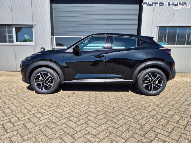 Nissan Juke 1.0 DIG-T 114PS N-Connecta Teil-Leder Klimaautomatik PDC v+h R&uuml;ckf.Kamera Bluetooth Touchscreen Apple CarPlay Android Auto 17"LM 