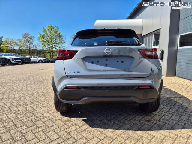 Nissan Juke 1.0 DIG-T 114PS N-Connecta Teil-Leder Klimaautomatik PDC v+h R&uuml;ckf.Kamera Bluetooth Touchscreen Apple CarPlay Android Auto 17"LM 