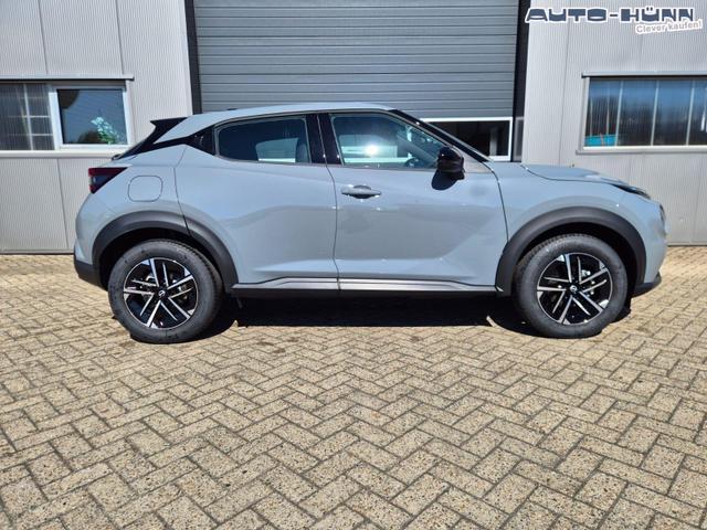 Nissan Juke 1.0 DIG-T 114PS N-Connecta Sitzheizung Lenkradheizung Teil-Leder Klimaautomatik PDC v+h R&uuml;ckf.Kamera Bluetooth Touchscreen Apple CarPlay Android Auto 17"LM 