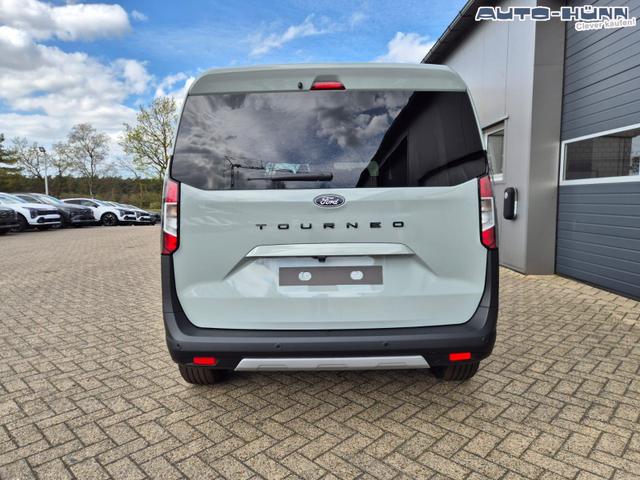 Ford Tourneo Courier 1.0 EcoBoost 125PS Active Teil-Leder Sitzheizung Lenkradheizung Klimaautomatik PDC v+h R&uuml;ckf.-Kamera ACC TWA Frontscheibe beheizb. Ford-Navi SYNC4 Apple CarPlay + Android Auto 