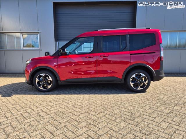Ford Tourneo Courier 1.0 EcoBoost 125PS Active Teil-Leder Sitzheizung Lenkradheizung Klimaautomatik PDC v+h R&uuml;ckf.-Kamera ACC TWA Frontscheibe beheizb. Ford-Navi SYNC4 Apple CarPlay + Android Auto 