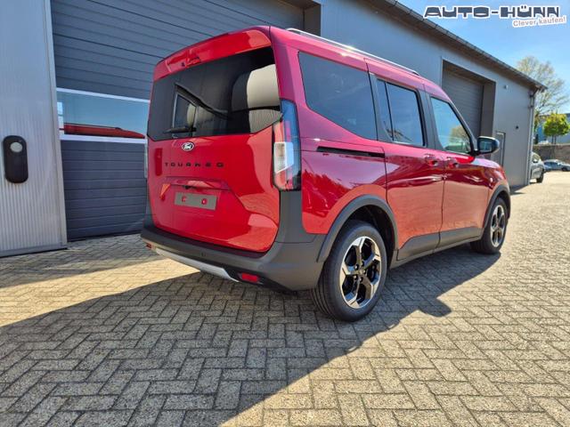 Ford Tourneo Courier 1.0 EcoBoost 125PS Active Teil-Leder Sitzheizung Lenkradheizung Klimaautomatik PDC v+h R&uuml;ckf.-Kamera ACC TWA Frontscheibe beheizb. Ford-Navi SYNC4 Apple CarPlay + Android Auto 