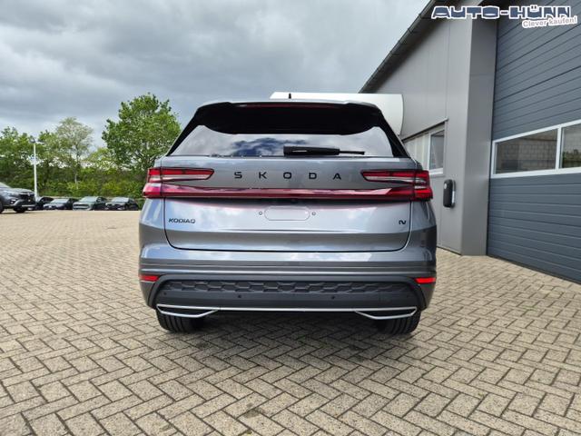 Skoda Kodiaq Sportline 1.5 TSI 204PS PHEV DSG schwenkb. AHK elektr. PanoDach HUD Alcantara PDC v+h 360&deg;Kamera CANTON Sound Klimaautomatik Sitzheizung Lenkradheizung Navi Apple CarPlay Android Auto 2xKeyless 19"LM vollelektr. Reichweite 116KM 