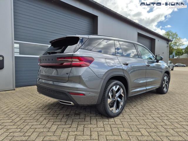 Skoda Kodiaq Sportline 1.5 TSI 204PS PHEV DSG schwenkb. AHK elektr. PanoDach HUD Alcantara PDC v+h 360&deg;Kamera CANTON Sound Klimaautomatik Sitzheizung Lenkradheizung Navi Apple CarPlay Android Auto 2xKeyless 19"LM vollelektr. Reichweite 116KM 