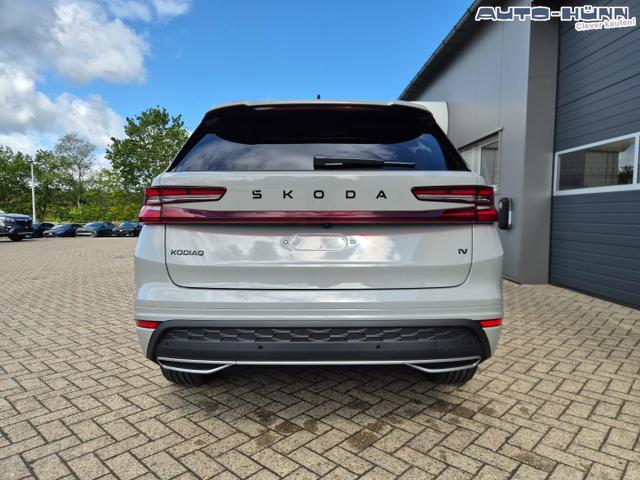 Skoda Kodiaq Sportline 1.5 TSI 204PS PHEV DSG schwenkb. AHK elektr. PanoDach HUD Alcantara PDC v+h 360&deg;Kamera CANTON Sound Klimaautomatik Sitzheizung Lenkradheizung Navi Apple CarPlay Android Auto 2xKeyless 19"LM vollelektr. Reichweite 116KM 