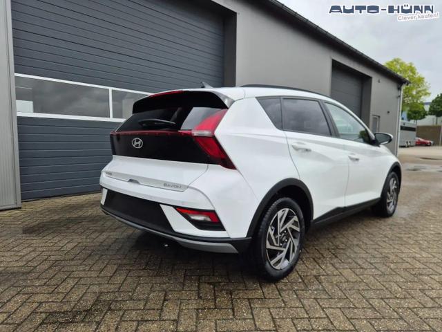 Hyundai BAYON Trend 1.0 T-GDI 90PS Automatik Klimaautomatik R&uuml;ckf.Kamera Parksensoren Sitzheizung Lenkradheizung Bluetooth Touchscreen Tempomat Apple CarPlay + Android Auto 16"LM 