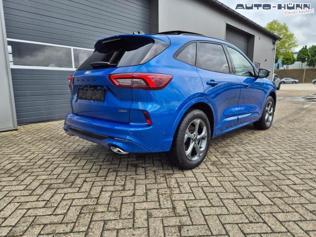 Ford Kuga ST-Line X 243PS PHEV Automatik HuD Matrix-LED schwenkb. AHK elektr. PanoDach Sitzheizung v+h Lenkradheizung Frontscheibe beheizb. Navi SYNC4 Apple CarPlay Android Auto Touchscreen PDC 4xKamera 2xKeyless B+O Sound 18"LM vollelektr. Reichweite 65K 