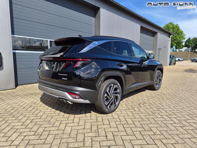 Hyundai TUCSON Trend 1.6 T-GDI 288PS Automatik PHEV Krell-Sound Teill-Leder elektr. Heckklappe ACC Klimaautomatik Sitzheizung Lenkrandheizung Navi PDC v+h R&uuml;ckf.Kamera Apple CarPlay + Android Auto 2xKeyless 19-LM vollelektr. Reichweite 68KM 