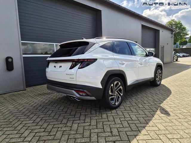 Hyundai TUCSON Trend 1.6 T-GDI 288PS Automatik PHEV Krell-Sound Teill-Leder elektr. Heckklappe ACC Klimaautomatik Sitzheizung Lenkrandheizung Navi PDC v+h R&uuml;ckf.Kamera Apple CarPlay + Android Auto 2xKeyless 19-LM vollelektr. Reichweite 68KM 