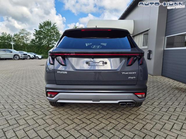 Hyundai TUCSON Trend 1.6 T-GDI 288PS Automatik PHEV Krell-Sound Teill-Leder elektr. Heckklappe ACC Klimaautomatik Sitzheizung Lenkrandheizung Navi PDC v+h R&uuml;ckf.Kamera Apple CarPlay + Android Auto 2xKeyless 19-LM vollelektr. Reichweite 68KM 