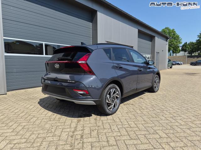 Hyundai BAYON Trend 1.0 T-GDI 90PS Klimaautomatik R&uuml;ckf.Kamera Parksensoren Sitzheizung Lenkradheizung Bluetooth Touchscreen Tempomat Apple CarPlay + Android Auto 16"LM 