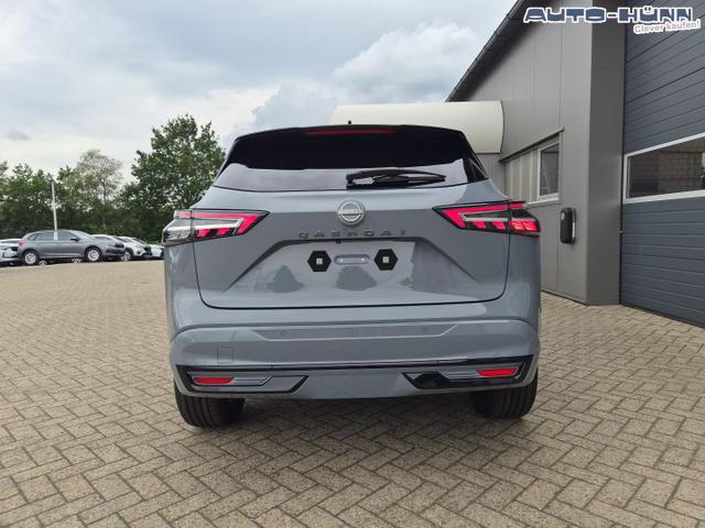 Nissan Qashqai 1.3 DIG-T MHEV 158 PS X-Tronic N-Design Head-Up Display Teil-Leder Klimaautomatik Sitzheizung Lenkradheizung Navi elektr. Heckklappe ACC PDC v+h 360&deg;Kamera DAB Bluetooth Touchscreen Apple CarPlay Android Auto 19"Zoll 