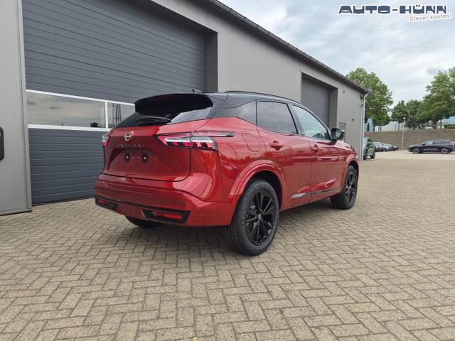 Nissan Qashqai 1.3 DIG-T MHEV 158 PS X-Tronic N-Design Head-Up Display Teil-Leder Klimaautomatik Sitzheizung Lenkradheizung Navi elektr. Heckklappe ACC PDC v+h 360&deg;Kamera DAB Bluetooth Touchscreen Apple CarPlay Android Auto 19"Zoll 
