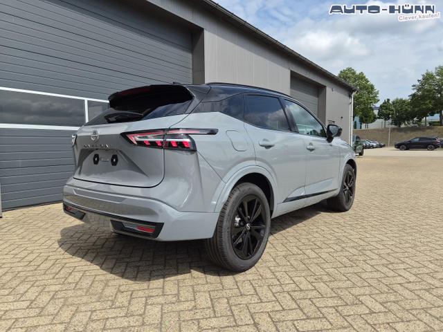 Nissan Qashqai 1.3 DIG-T MHEV 158 PS X-Tronic N-Design PanoDach Teil-Leder Klimaautomatik Sitzheizung Lenkradheizung Navi ACC PDC v+h 360&deg;Kamera DAB Bluetooth Touchscreen Apple CarPlay Android Auto 19"Zoll 