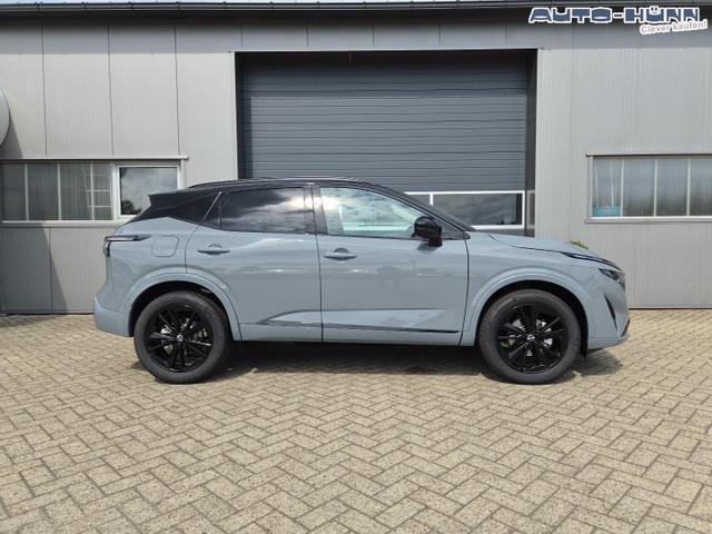 Nissan Qashqai 1.3 DIG-T MHEV 158 PS X-Tronic N-Design PanoDach Teil-Leder Klimaautomatik Sitzheizung Lenkradheizung Navi ACC PDC v+h 360&deg;Kamera DAB Bluetooth Touchscreen Apple CarPlay Android Auto 19"Zoll 