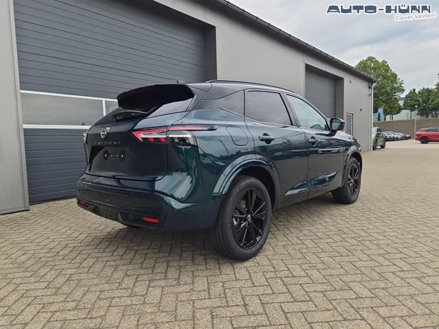 Nissan Qashqai 1.3 DIG-T MHEV 158 PS X-Tronic N-Design Head-Up Display Teil-Leder Klimaautomatik Sitzheizung Lenkradheizung Navi elektr. Heckklappe ACC PDC v+h 360&deg;Kamera DAB Bluetooth Touchscreen Apple CarPlay Android Auto 19"Zoll 