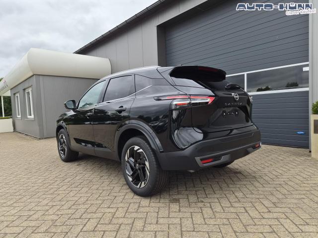 Nissan Qashqai 1.3 DIG-T MHEV 158 PS X-Tronic N-Connecta Teil-Leder PanoGlasdach Klimaautomatik Sitzheizung Lenkradheizung Navi ACC PDC v+h 360&deg;Kamera DAB Bluetooth Touchscreen Apple CarPlay Android Auto 18"LM 