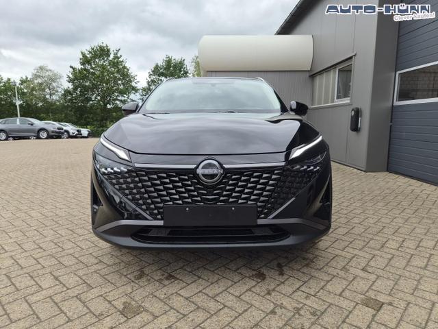 Nissan Qashqai 1.3 DIG-T MHEV 158 PS X-Tronic N-Connecta Teil-Leder PanoGlasdach Klimaautomatik Sitzheizung Lenkradheizung Navi ACC PDC v+h 360&deg;Kamera DAB Bluetooth Touchscreen Apple CarPlay Android Auto 18"LM 