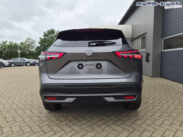 Nissan Qashqai 1.3 DIG-T MHEV 158 PS X-Tronic Tekna Voll-Leder Klimaautomatik PanoGlasdach Sitzheizung Lenkradheizung Navi Head-Up Display elektr. Heckklappe ACC PDC v+h 360&deg;Kamera DAB Bluetooth Touchscreen Apple CarPlay Android Auto 19"LM 