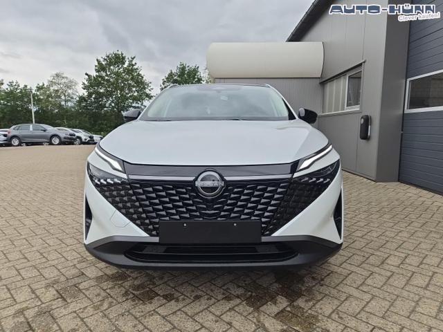 Nissan Qashqai 1.3 DIG-T MHEV 158 PS X-Tronic N-Connecta Teil-Leder PanoGlasdach Klimaautomatik Sitzheizung Lenkradheizung Navi ACC PDC v+h 360&deg;Kamera DAB Bluetooth Touchscreen Apple CarPlay Android Auto 18"LM 
