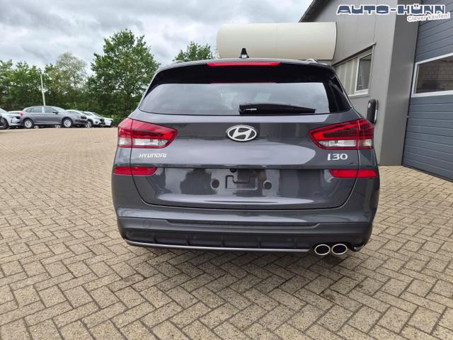 Hyundai i30 Kombi 1.6 T-GDI 150PS Automatik N-Line Sitzheizung Lenkradheizung Klimaautomatik Navi 10,3"-Touchscreen Bluelink Apple CarPlay + Android Auto PDC v+h R&uuml;ckf.Kamera 18-LM 