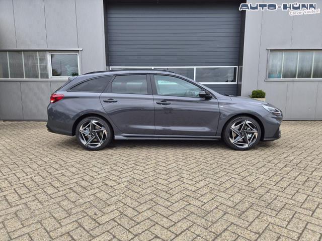 Hyundai i30 Kombi 1.6 T-GDI 150PS Automatik N-Line Sitzheizung Lenkradheizung Klimaautomatik Navi 10,3"-Touchscreen Bluelink Apple CarPlay + Android Auto PDC v+h R&uuml;ckf.Kamera 18-LM 