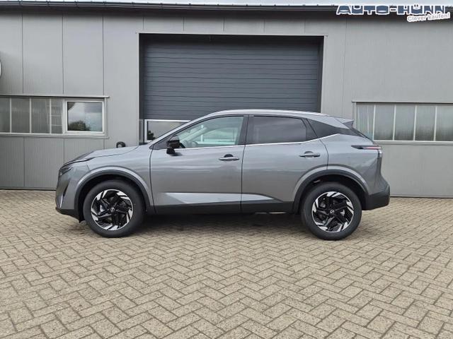 Nissan Qashqai 1.3 DIG-T MHEV 158 PS X-Tronic N-Connecta Teil-Leder PanoGlasdach Klimaautomatik Sitzheizung Lenkradheizung Navi ACC PDC v+h 360&deg;Kamera DAB Bluetooth Touchscreen Apple CarPlay Android Auto 18"LM 