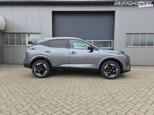 Nissan Qashqai 1.3 DIG-T MHEV 158 PS X-Tronic N-Connecta Teil-Leder PanoGlasdach Klimaautomatik Sitzheizung Lenkradheizung Navi ACC PDC v+h 360&deg;Kamera DAB Bluetooth Touchscreen Apple CarPlay Android Auto 18"LM 