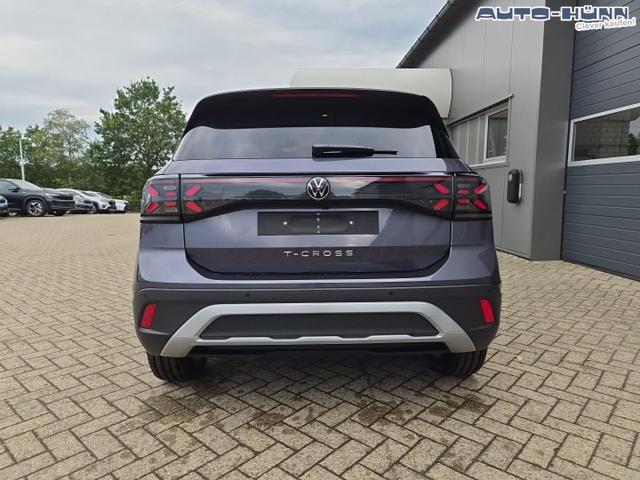 Volkswagen T-Cross 1.0 TSI 116PS DSG Life AHK (abnehmbar) IQ.LIGHT-LED-Matrix Sitzheizung R&uuml;ckf.Kamera Klimaautomatik Abstandstempomat Apple CarPlay Android Auto 