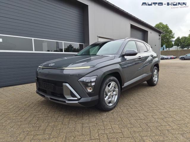 Hyundai KONA Trend 1.6 T-GDI 150PS Automatik Voll-LED-Scheinw. Sitzheizung Lenkradheizung ACC Klimaautomatik Navi Touchscreen DAB+ Apple CarPlay + Android Auto PDC v+h R&uuml;ckf.Kamera 2xKeyless 17-LM 