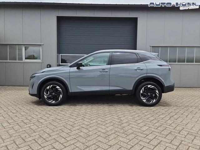 Nissan Qashqai 1.3 DIG-T MHEV 158 PS X-Tronic N-Connecta Teil-Leder PanoGlasdach Klimaautomatik Sitzheizung Lenkradheizung Navi ACC PDC v+h 360&deg;Kamera DAB Bluetooth Touchscreen Apple CarPlay Android Auto 18"LM 