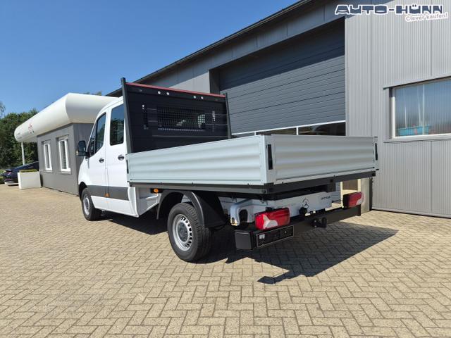 Mercedes-Benz Sprinter 317 Pritsche Doppelkabine L2 2.0 CDi 170PS Automatik Heckantrieb 3,5t 6-Sitzer AHK Klimaautomatik Bluetooth DAB Apple CarPlay Android Auto R&uuml;ckf.Kamera Tempomat Ganzj.Reifen 