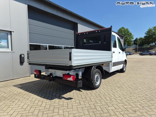 Mercedes-Benz Sprinter 317 Pritsche Doppelkabine L2 2.0 CDi 170PS Automatik Heckantrieb 3,5t 6-Sitzer AHK Klimaautomatik Bluetooth DAB Apple CarPlay Android Auto R&uuml;ckf.Kamera Tempomat Ganzj.Reifen 