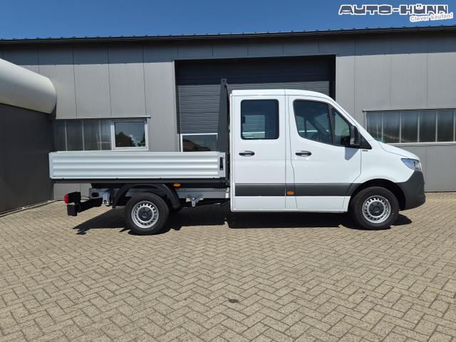 Mercedes-Benz Sprinter 317 Pritsche Doppelkabine L2 2.0 CDi 170PS Automatik Heckantrieb 3,5t 6-Sitzer AHK Klimaautomatik Bluetooth DAB Apple CarPlay Android Auto R&uuml;ckf.Kamera Tempomat Ganzj.Reifen 