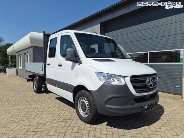 Mercedes-Benz Sprinter 317 Pritsche Doppelkabine L2 2.0 CDi 170PS Automatik Heckantrieb 3,5t 6-Sitzer AHK Klimaautomatik Bluetooth DAB Apple CarPlay Android Auto R&uuml;ckf.Kamera Tempomat Ganzj.Reifen 