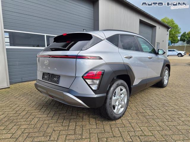 Hyundai KONA Trend 1.6 T-GDI 150PS Automatik Voll-LED-Scheinw. Sitzheizung Lenkradheizung ACC Klimaautomatik Navi Touchscreen DAB+ Apple CarPlay + Android Auto PDC v+h R&uuml;ckf.Kamera 2xKeyless 17-LM 