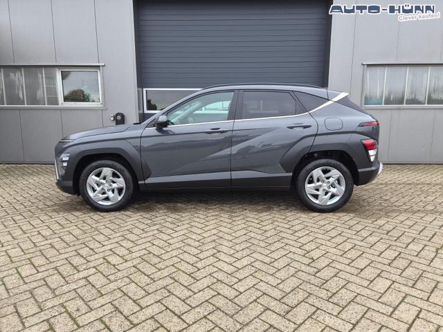 Hyundai KONA Trend 1.6 T-GDI 150PS Voll-LED-Scheinw. Sitzheizung Lenkradheizung Klimaautomatik Tempomat Navi Touchscreen DAB+ Apple CarPlay + Android Auto PDC v+h R&uuml;ckf.Kamera 2xKeyless 17-LM 