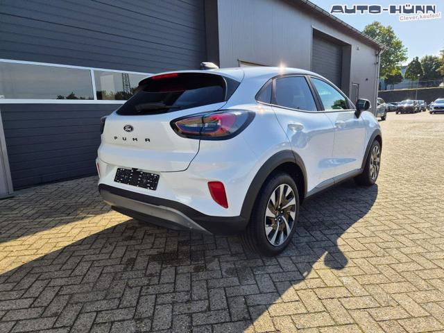 Ford Puma Titanium 1.0 EcoBoost Hybrid 125PS Automatik R&uuml;ckf.Kamera Klimaautomatik Sitzheizung Lenkradheizung Frontscheibe beheizb. LED-Scheinwerfer SYNC4 Bluetooth Apple CarPlay Android Auto PDC v+h 