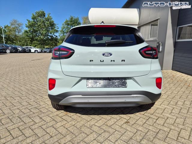 Ford Puma Titanium 1.0 EcoBoost Hybrid 125PS Automatik abnehm. AHK ACC 4xKamera Klimaautomatik Sitzheizung Lenkradheizung Frontscheibe beheizb. LED-Scheinwerfer SYNC4 Bluetooth Apple CarPlay Android Auto PDC v+h 