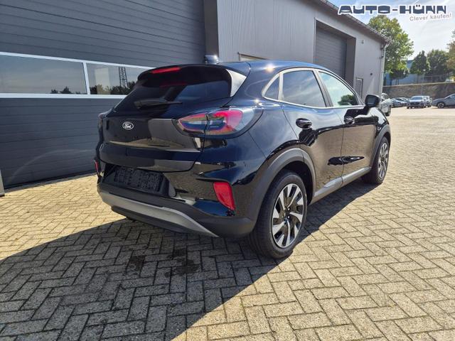 Ford Puma Titanium 1.0 EcoBoost Hybrid 125PS Automatik abnehm. AHK ACC 4xKamera Klimaautomatik Sitzheizung Lenkradheizung Frontscheibe beheizb. LED-Scheinwerfer SYNC4 Bluetooth Apple CarPlay Android Auto PDC v+h 