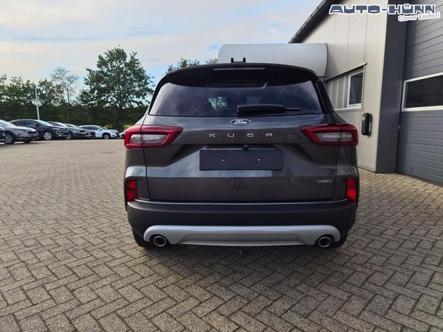 Ford Kuga Titanium 243PS PHEV Automatik schwenkb. AHK elektr. PanoDach Sitzheizung v+h Lenkradheizung Frontscheibe beheizb. Klimaautomatik Navi SYNC4 Apple CarPlay Android Auto Touchscreen PDC 4xKamera 2xKeyless 17"LM vollelektr. Reichweite 66KM 