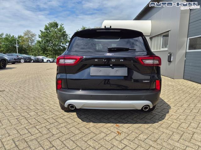 Ford Kuga Titanium 243PS PHEV Automatik schwenkb. AHK elektr. PanoDach Sitzheizung v+h Lenkradheizung Frontscheibe beheizb. Klimaautomatik Navi SYNC4 Apple CarPlay Android Auto Touchscreen PDC 4xKamera 2xKeyless 17"LM vollelektr. Reichweite 66KM 