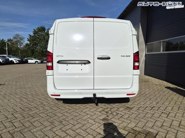 Mercedes-Benz Vito 114 PRO L2 2.0 CDI 136PS Automatik 2,8t 2-Sitzer Chrompaket innen AHK Klimaautomatik Bluetooth DAB Apple CarPlay Android Auto PDC v+h R&uuml;ckf.Kamera Tempomat Ganzj.Reifen 