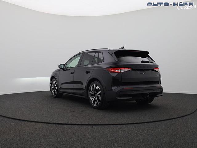 Skoda Elroq 85 Sportline 286PS Automatik schwenkb. AHK Teil-Leder Klimaautomatik Sitzheizung v+h Lenkradheizung Frontscheibe beheizb. ACC R&uuml;ckf.Kamera PDC wireless Apple Carplay Android Auto 2xKeyless 20-LM vollelektr. Reichweite 561Km 