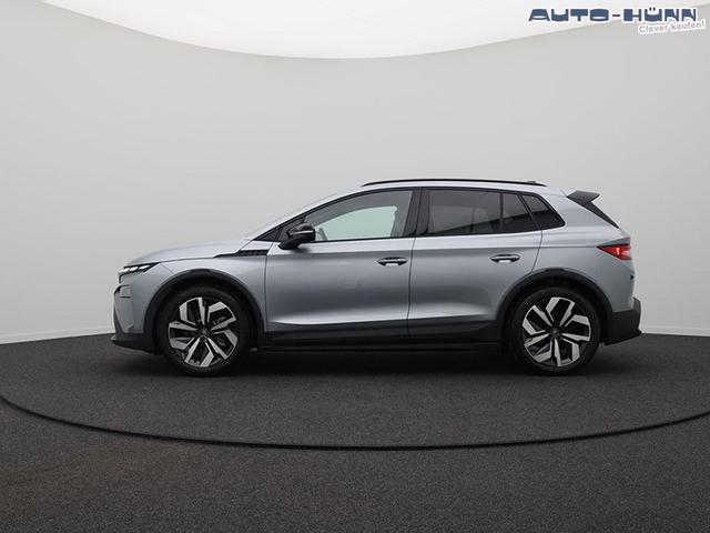 Skoda Elroq 85 Sportline 286PS Automatik schwenkb. AHK Teil-Leder Klimaautomatik Sitzheizung v+h Lenkradheizung Frontscheibe beheizb. ACC R&uuml;ckf.Kamera PDC wireless Apple Carplay Android Auto 2xKeyless 20-LM vollelektr. Reichweite 561Km 