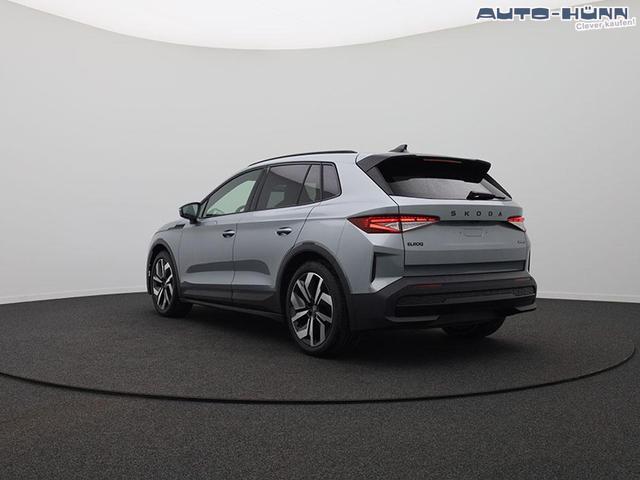 Skoda Elroq 85 Sportline 286PS Automatik schwenkb. AHK Teil-Leder Klimaautomatik Sitzheizung v+h Lenkradheizung Frontscheibe beheizb. ACC R&uuml;ckf.Kamera PDC wireless Apple Carplay Android Auto 2xKeyless 20-LM vollelektr. Reichweite 561Km 