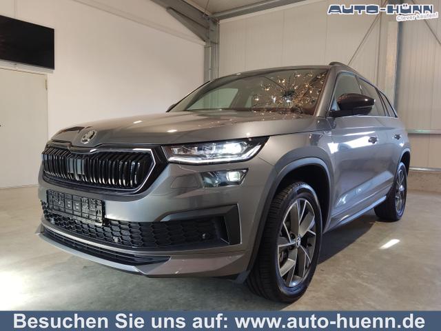 Skoda Kodiaq - Sportline 2.0 TDI 200 PS DSG 4x4-5JahreGarantie-ACC-Kamera-Navi-7Sitzer-AHK-PDC-Keyless-SHZ-LED-19"Alu-Virtuelles Cockpit-Sofort