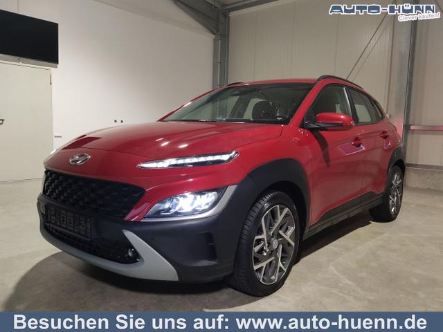 Hyundai KONA - 1.6 GDI Hybrid 141 PS DCT Navi-Anhängerkupplung-AppleCarPlay-AndroidAuto-Winterpaket-Rückfahrkamera-18''Alu